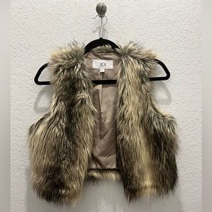 Jack by BB Dakota Faux fur vest
